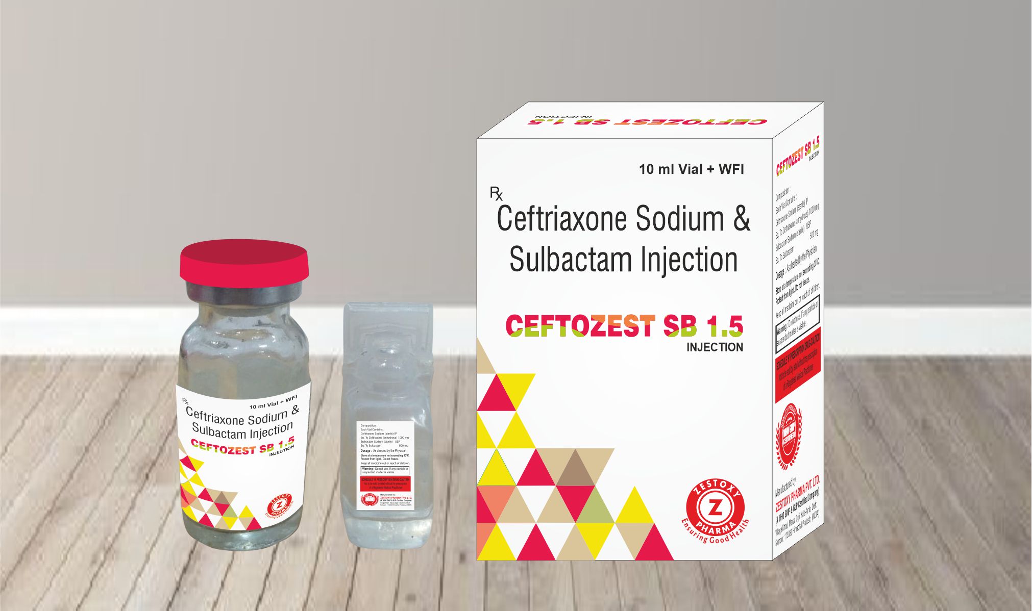CEFTOZEST SB 1.5 INJECTION